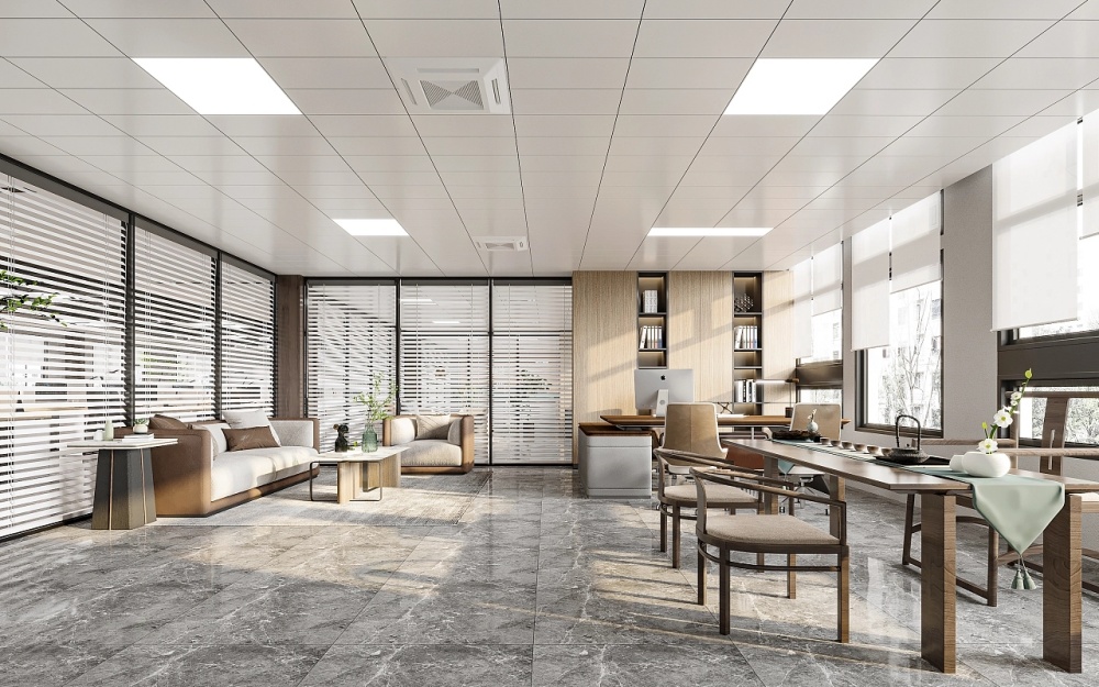 現代簡約辦公室裝修案例